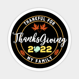 Family Thanksgiving 2022 Magnet